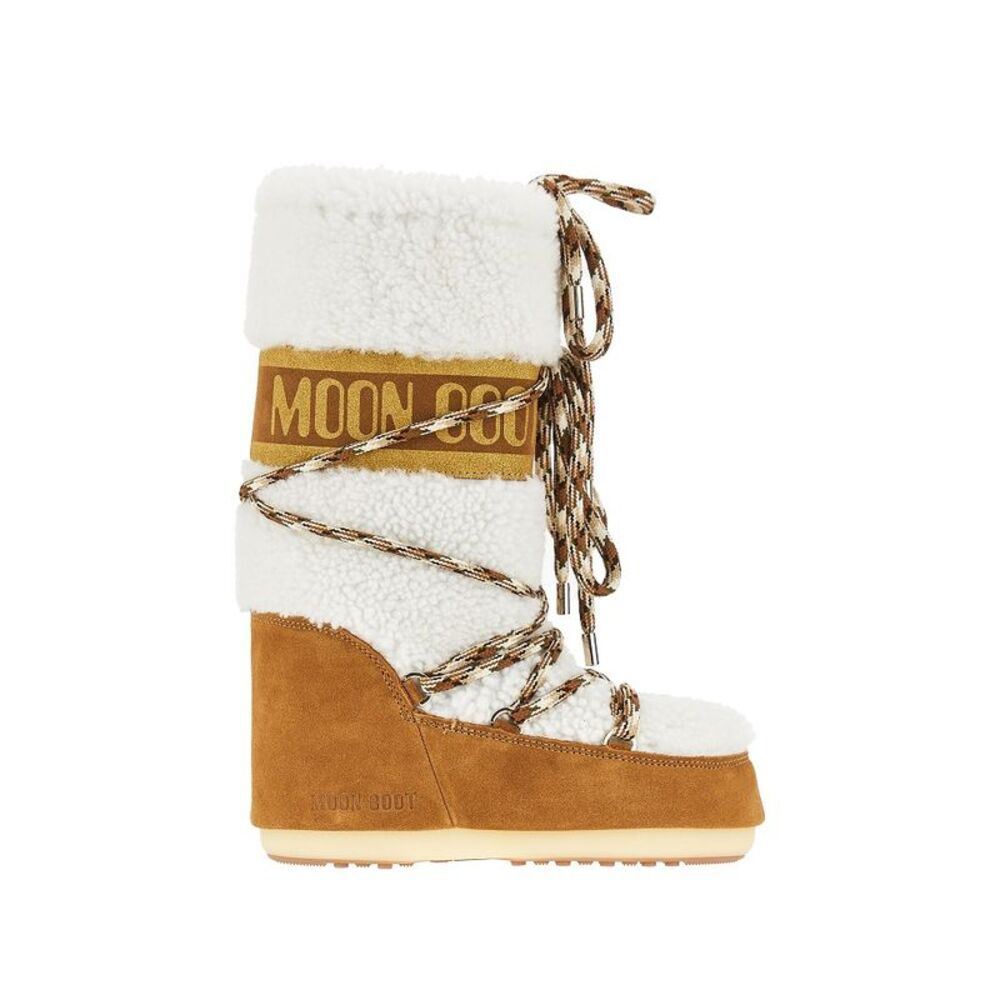 Moon Boot Women Shearling 'Icon' Boots